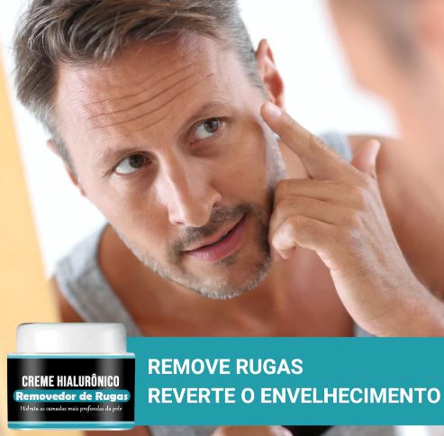 PAGUE 1 LEVE 2 - Creme Renovador Anti-Rugas Ácido Hialurônico (PROMOÇÃO UNICA)