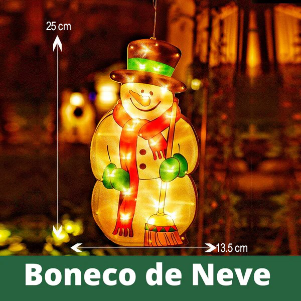 Pendulo Decorakids De Luzes Para O Natal - Celebre O Nascimento De Cristo Com O Espirito Natalino (50% OFF)