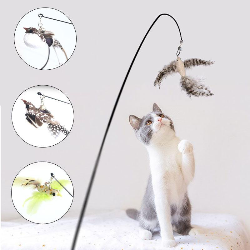 Brinquedo Interativo para Gatos - Bird fly