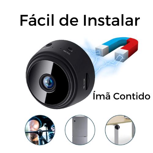 🔥Ùltimo dia da Promoção🔥- SmartCam 2.0™ [Mini Câmera de Segurança Full HD - WiFi]