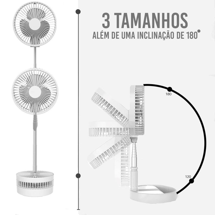 Ventilador Portátil Inteligente™ [FRETE GRATIS]